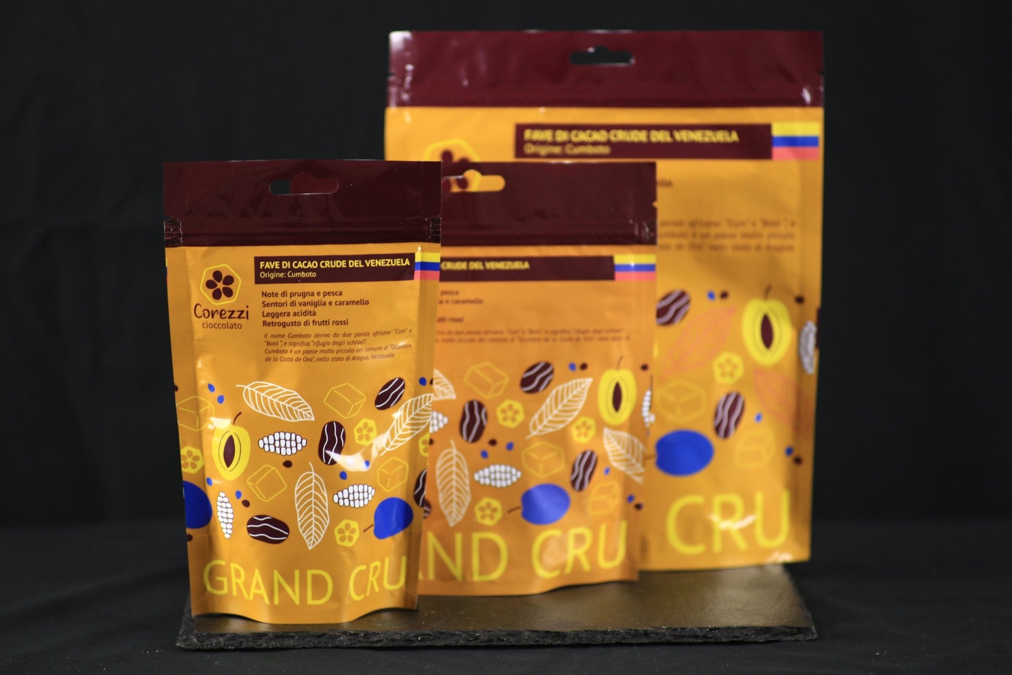 Fave di Cacao Crude Cumboto – Cacao Biologico Artigianale dal Venezuela | Grand Cru - Corezzi Cioccolato