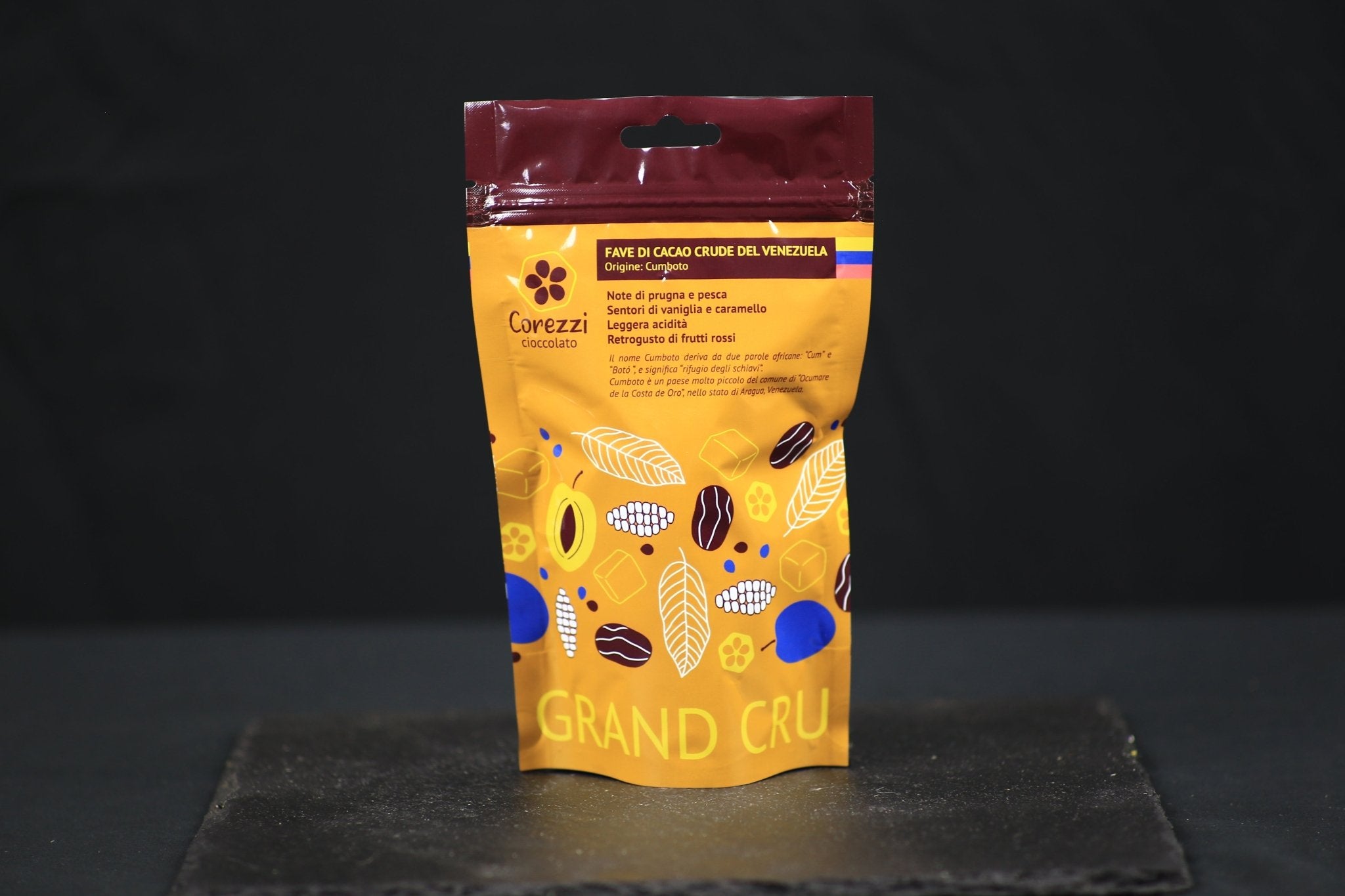 Fave di Cacao Crude Cumboto – Cacao Biologico Artigianale dal Venezuela | Grand Cru - Corezzi Cioccolato