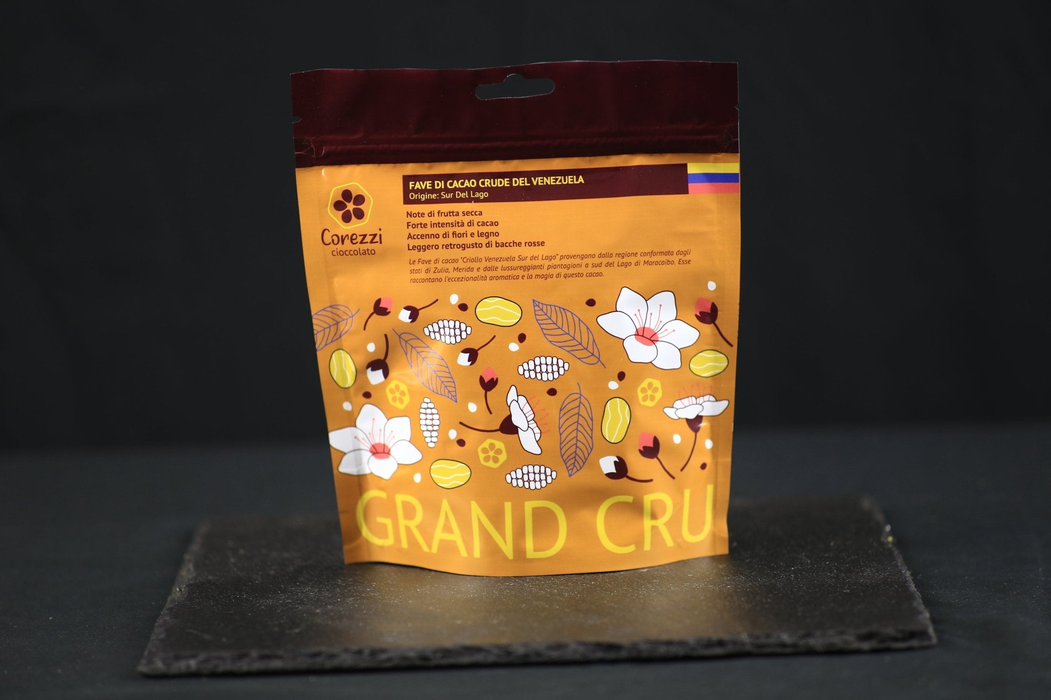 Fave di Cacao Crude Sur del Lago – Cacao Biologico Criollo dal Venezuela | Intenso e Aromatico - Corezzi Cioccolato