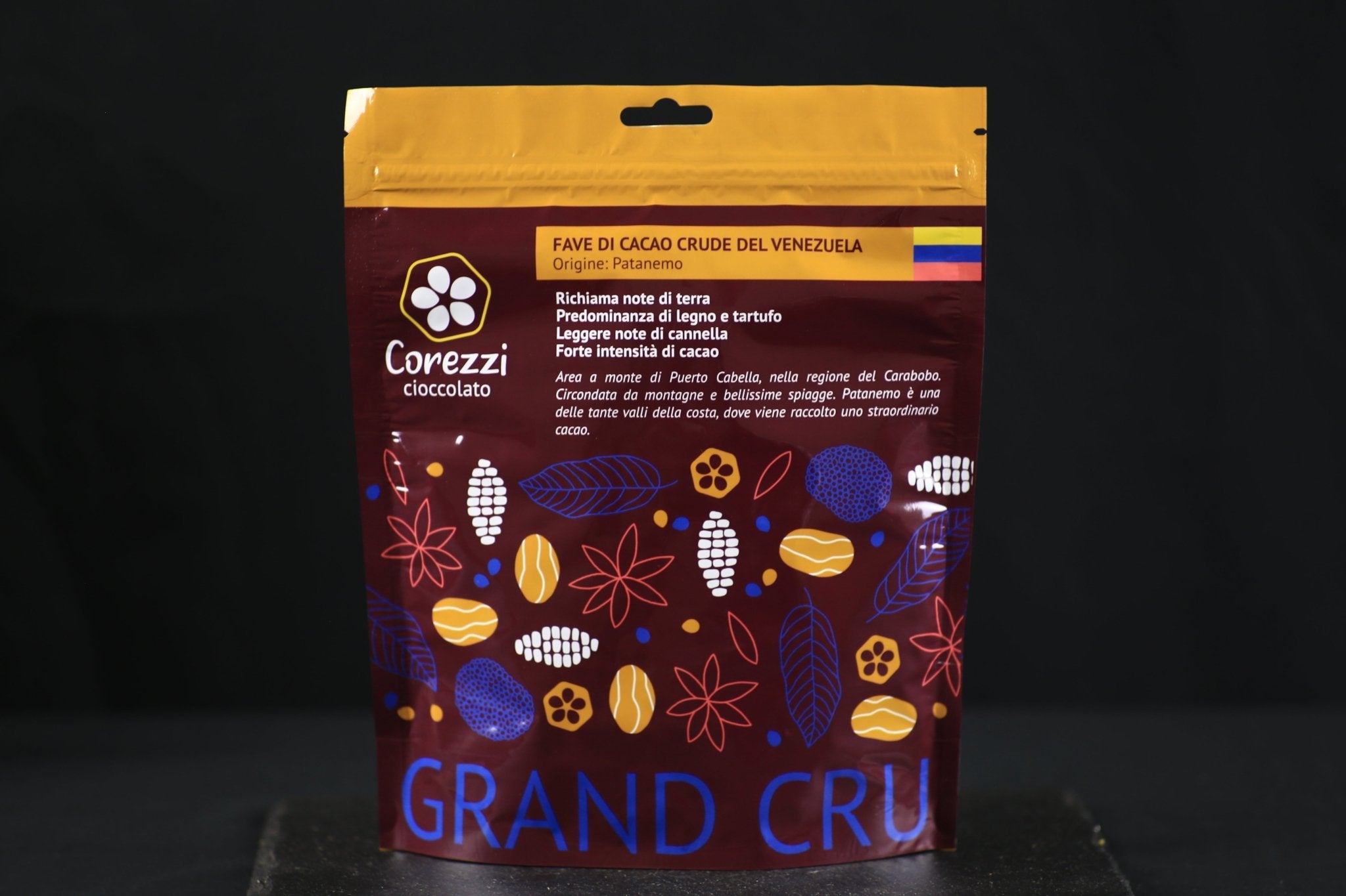 Patanemo - Fave di Cacao Crude dal Venezuela Grand Cru - Corezzi Cioccolato